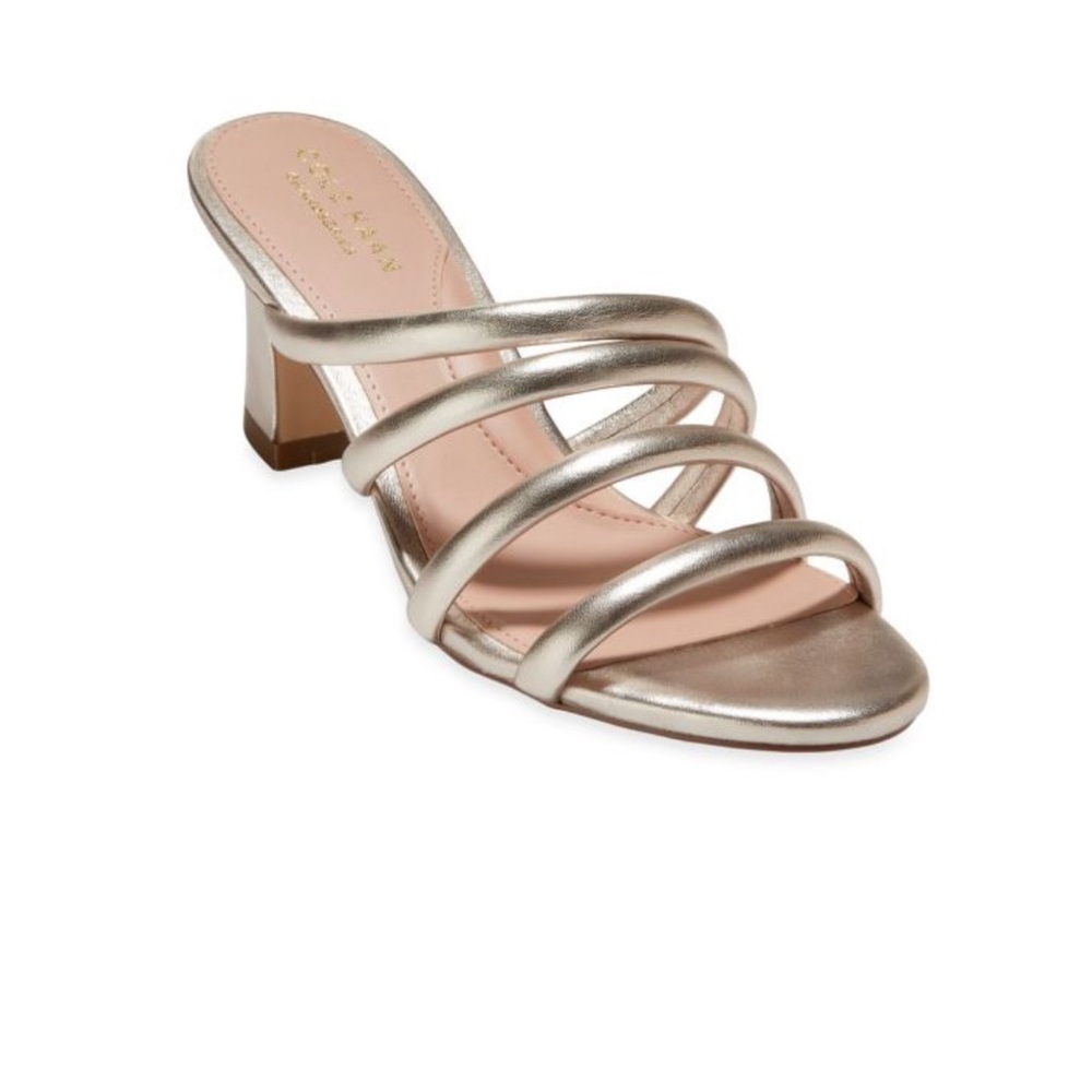 Cole Haan Adella Flare Heel Mules